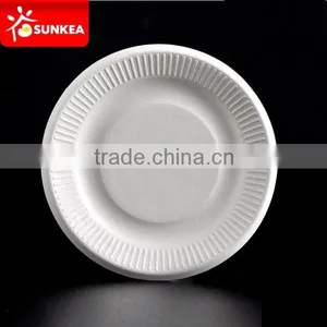 100% Eco-friendly Biodegradable Starch Tableware Pulp Plate Quality Choice thumbnail-1