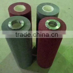 Non Woven Scouring Pad Flap Wheel Long Wire Drawing Wheel thumbnail-5