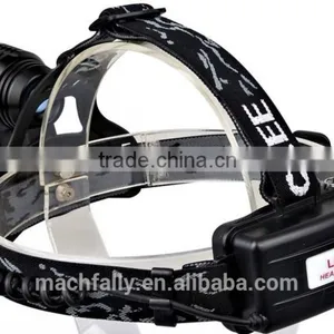 Waterproof Outdoor Usage 500 Lumens High Power Xml T6 Led Headlamp 3 Mode Led Headlamp Rechargeable Led Headlamp thumbnail-6