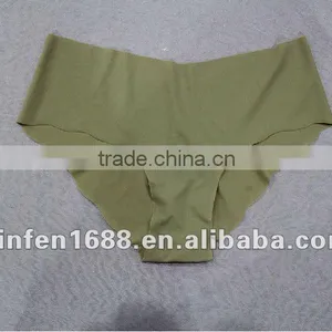 Laser Cut Seamless Ladies V Shape Briefs thumbnail-1