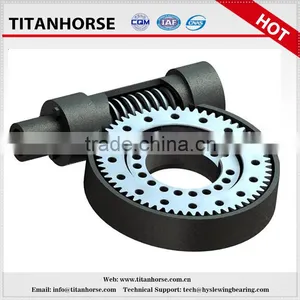 Slew Drive With Hydraulic Motor and AC Motor thumbnail-1