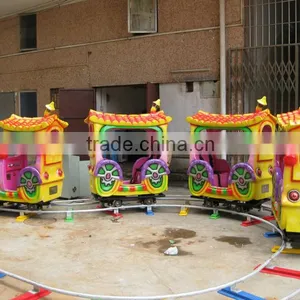 Popular Amusement Park Rides Electric Track Train for Sale,theme Park Train Ride thumbnail-1