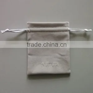 Custom Luxury Custom Embossed Velvet Pouch thumbnail-1