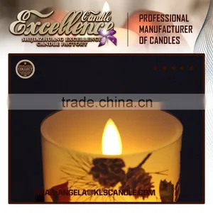 3*AAA Battery Pillar Remote Control Flameless Led Candles thumbnail-4