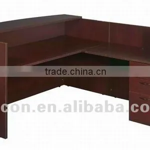 Modern Salon Reception Desk NAP-TYP19A-MAH thumbnail-1
