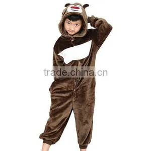 Kids Unisex Kigurumi Pajamas/Sleeping Onesie Costume/Children's Formal Cute Bear Cosplay Jumpsuit thumbnail-1