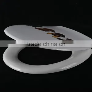 Customized Design WC Toilet With Soft Close Hinge thumbnail-3