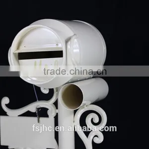 Foshan JHC-1043 Post Mounted Aluminum Mailbox/ Letterbox/ Postbox thumbnail-4