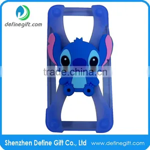 2015 New Product 3D Cartoon Universal Silicon Bumper for Mobile Phone thumbnail-6