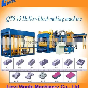 QT6-15 Brick Making Machine Price, Brick Making Machine Price List, Automatic Brick Making Machine thumbnail-1