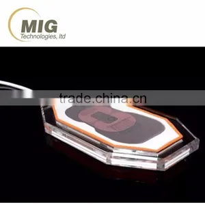 3 Coils Qi Wireless Charger For HTC M7/M8/M8 MINI/M9/A9/E8/E9+/D826/616/D516/D820/D826/D510/D526 thumbnail-1