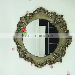 French Chic Wrought Iron Mirror for Wall thumbnail-1