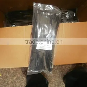 Direct Selling 4.6*250 PA66 Nylon Cable Ties (UL SGS)tensile Strength:40lbs thumbnail-3