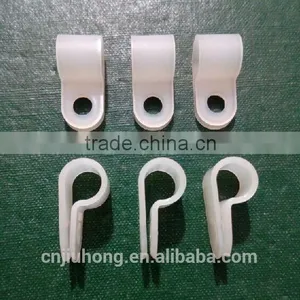 R Type and Plastic, Material PA66 Cable Clamp thumbnail-1