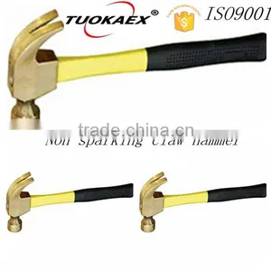 Non Sparking Tools Aluminum Bronze Claw Hammer Brass Claw Hammer thumbnail-1