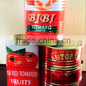 Double Concentrate Canned Tomato Paste Factory Size 70g~3000g. thumbnail-3