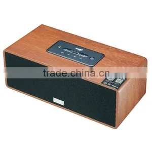 Wooden HiFi Smart Wifi Speaker Support DLNA, Airplay,MiMO,300M Wifi for Music Pushing via APP thumbnail-3