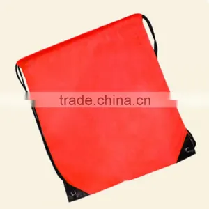 Promotion Custom Printed Candy Colors Drawstring Rucksack Made in China thumbnail-5