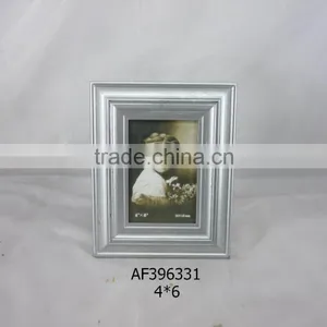 Wood Plain Antique Silver Lovely Photo Frame With More Layers thumbnail-1