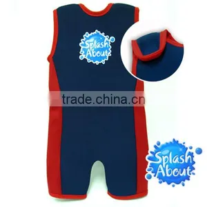 2016 Newest Swimwear Vendor One Piece 2.5mm Colored NEOPRENE UPF50+ Taiwan 1-6y Splash About Combie thumbnail-1
