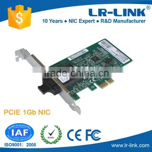 LREC6230PF PCIe x1 1000BASE Desktop Fiber Ethernet Adapter (Intel I210IS Based) thumbnail-1