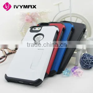 Mobile Phone Case With Hard Plastic Standing for Iphone 6/6g thumbnail-3