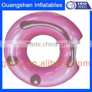 Inflatable Chocolate Dount Swimming Ring Float thumbnail-1