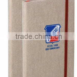 2011 New Style Woven Cover Notebook With Elastic Closure thumbnail-1