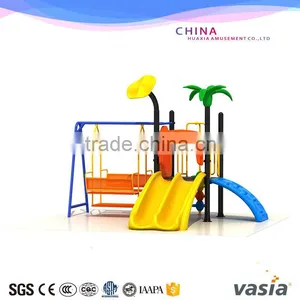 Garden Outdoor Playground Swing and Slide/outdoor Playground Equipment thumbnail-1