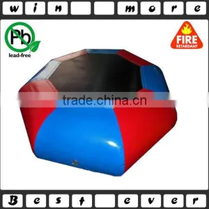 3m Dia. Water Trampoline,kids Inflatable Trampoline,inflatable Floating Water Games thumbnail-1