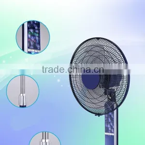 ABS 16 Inch Stand Fan With Remote Control LED Light thumbnail-2