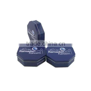 Octagon Tin, Octagonal Box, Octagonal Case thumbnail-2