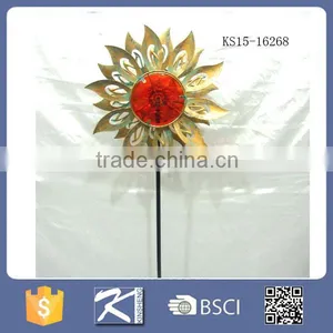 2016 Spring Garden Rolling Flower Metal Decorative Stake thumbnail-3