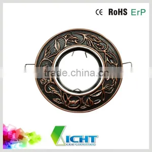 Zinc Alloy Led Downlight Housing Ring Ceiling Lamp Accessory thumbnail-3