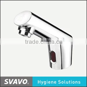 Lavatory Sink Tap, Automatic Bathroom Faucet, Infrared Sensored Washroom Accessory thumbnail-1