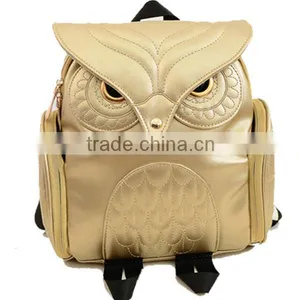 Owl Shape pu Leather School Backpack High Class Girls Travel School Bags Supplier's Choice thumbnail-6