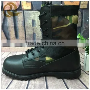 Black Leather Camouflage Oxford Cloth Waterproof Liberty Jungle Boots/safety Shoes Price thumbnail-1