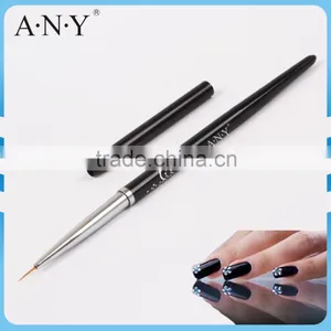 ANY Nail Art Beauty Caring Metal Handle Super Thin Brush for Nail Art thumbnail-1