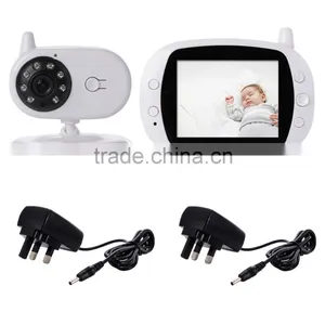 2 Way Talk 3.5" Color Video Baby Monitor Wireless Safety Camera Temperature Monitor Baby Monitor Night Vision thumbnail-6