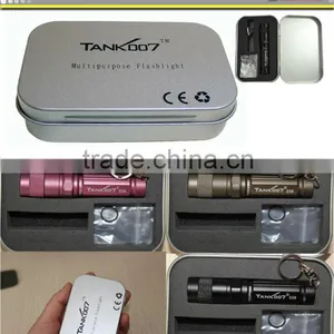 Waterproof Mini Led Flashlight TANK007 E09 Hand Led Torch thumbnail-4