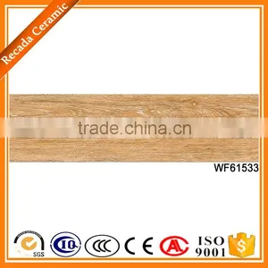 3d 150x600 China Foshan Wooden Rustic Design Floor Wall Tiles thumbnail-3