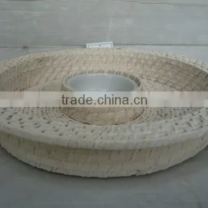 Round Rattan Tray thumbnail-4