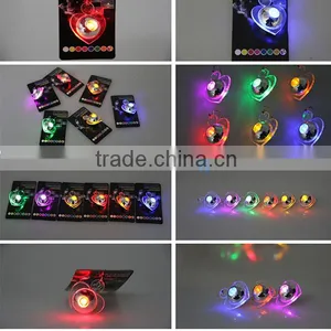 New Fashion Glowing Crystal LED Earrings Pair For Party Ball Festival Products thumbnail-4