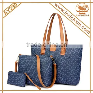 3pcs In a Lot Popular Ladies Handbag,Shoulder Bag And Clutch Set thumbnail-1