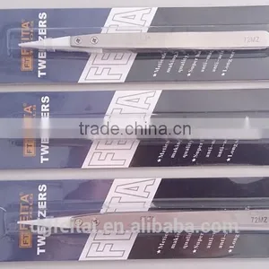 Dongguan 72mz Heat Resistant Ceramic Tip Tweezers With Black & White Tips thumbnail-4