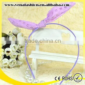 Metal Fabric Rabbit Style Girls Colors Alice Band thumbnail-4