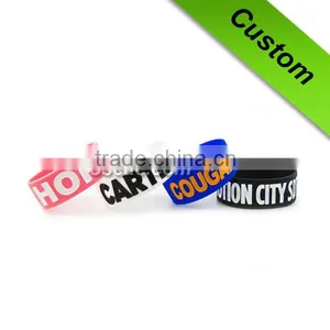 Embossed Silicone Wristbands Custom for Promotional thumbnail-1