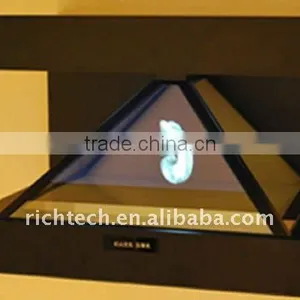 Newest 3D Richtech Hologram Showcase for Mobile Phone Show thumbnail-4