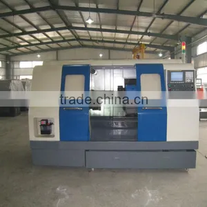 CNC650W Slant Bed Cnc Wheel Lathe for Repair Alloy Wheels Cutting Machine thumbnail-2