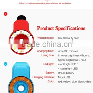 New Products Mini Portable Camera Mobile Phone Led Flash Light For IPhone 6 Samsung thumbnail-4